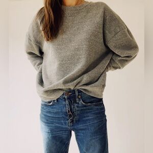 Hey Gang boxy sweatshirt PE grey size 0